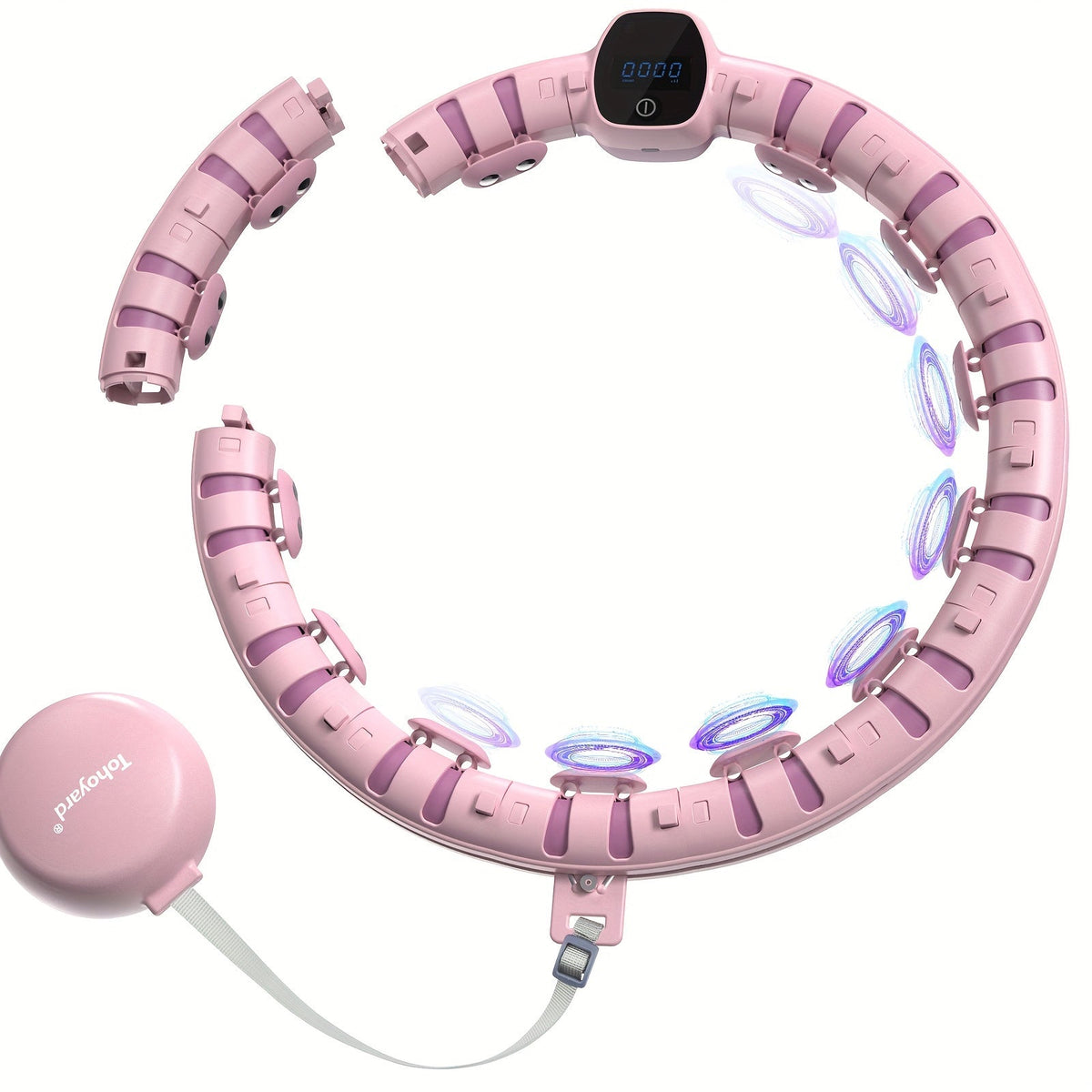 Smart Fitness Hoop with HD Counter Display-0